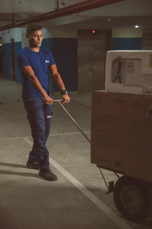 Auxiliar de carga e descarga